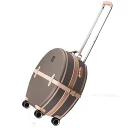Валіза Semi Line 24" M Brown/Pink Cream (T5673-3) - мініатюра 3