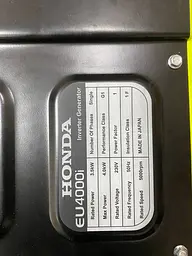 Інверторний Генератор Бензиновий 4.0 кВт HONDA EU4000i 1-фазний +AVR захист - мініатюра 8