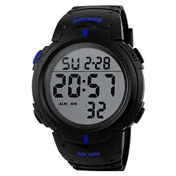 Skmei 1068BU Black-Blue