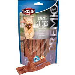 Ласощі для собак Trixie PREMIO Rabbit Sticks 100 г (кролик) - мініатюра 3