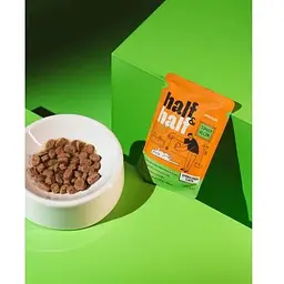 Корм вологий Half&Half для стерилізованих котів шматочки з індичкою в желе у формі пауча 100 г - мініатюра 4