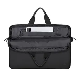 Сумка для ноутбука 15.6 дюйма Rivacase Komodo Black - мініатюра 5