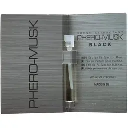 Духи з феромонами для чоловіків Aurora Phero-musk Black, 1 ml - мініатюра 2