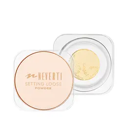Пудра для обличчя розсипчаста Neverti Setting Loose Powder Luminous Finish 004 Banana/Банановий