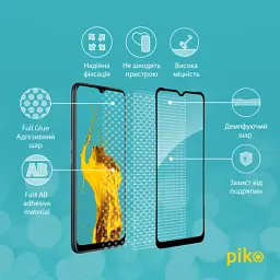 Скло захисне Piko Full Glue RealMe C31 (1283126540769) - миниатюра 5