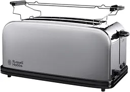 Тостер Oxford 1600Вт, довгі слоти на 4 тости, метал, сріблястий Russell Hobbs teh0025682 - мініатюра 2