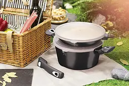 Набір посуду із 13 предметів Berlinger Haus Carbon Pro Edition (BH-7059) - мініатюра 8