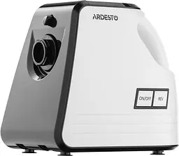 М'ясорубка Ardesto MGA-2300W, White/Black, 2300Вт, 4 диски, соковижималка для томатів та ягід, насадки домашніх ковбасок та кеббе, реверс, 2.2кг/хв - мініатюра 5