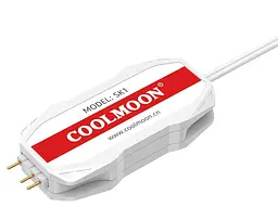 Контролер Coolmoon SK1 WHITE ARGB 3PIN to SATA з пультом (SK1 WHITE) - мініатюра 2