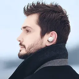 Бездротові навушники HOCO EQ3 Smart true wireless BT headset білий - мініатюра 3