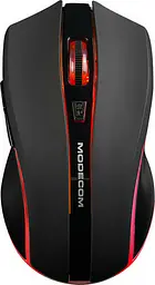 Мишка Modecom MC-WRM1, бездротова, зарядка, 3кн., 1600dpi, чорна - мініатюра 2