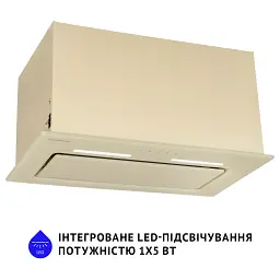 Витяжка повновбудована Minola HBI 6873 IV GLASS 1200 LED Line - мініатюра 7