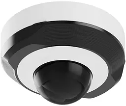IP-камера Ajax дротова DomeCam Mini 8 Мп 4мм PoE True WDR IP 65 ІЧ 30м аудіо кут огляду 75° до 85° мінікупольна біла - мініатюра 4