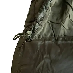 Спальний мішок Tramp Taiga 200 Оливковий (Правосторонній) - мініатюра 2