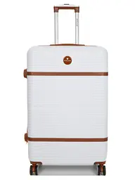 Валіза велика L ABS-пластик Worldline Airtex 629 76×52×30см 110л Біла - мініатюра 2