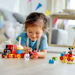 Конструктор LEGO DUPLO Disney Святковий потяг Міккі та Мінні 22 деталей (10941) - мініатюра 3