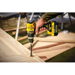 Дриль-шурупокрут Stanley FatMax 20V ударний безщітковий з двома акумуляторами 18 В 4 Аг (SFMCD721M2K-QW) - мініатюра 4
