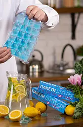 Пакети для льоду Добра господарочка, 240 шт. (4820086520362) - мініатюра 3