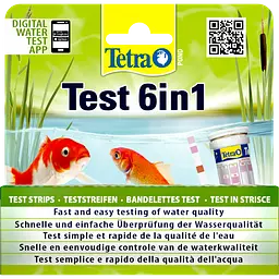 Набір індикаторних тестів для води Tetra Pond Test 6in1 - мініатюра 2