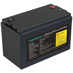 Акумуляторна батарея для ДБЖ Marsriva LiFePO4 12.8 V / 100 А*ч (MR-LBP12-100-LAR) - мініатюра 3