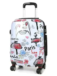 Валіза Worldline Airtex 809/new-paris різнокольоровий розмір маленький S