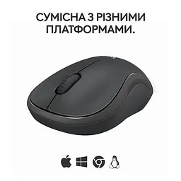 Бездротова миша Logitech M240 Graphite (910-007119) - мініатюра 5