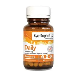 Вітамінно-мінеральний комплекс Kyolic Пробіотики, Kyo-Dophilus, 45 капсул (WAK60045) - мініатюра 4