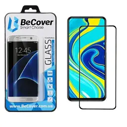 Скло захисне BeCover Xiaomi Redmi Note 9S / Note 9 Pro / Note 9 Pro Max Black (704835)