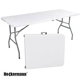 Стіл складаний переносний Heckermann 240х74×74 White (Z240) - мініатюра 2