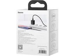 Мережевий зарядний пристрій BASEUS Super Si 30 W Black (CCSUP-J01) - мініатюра 5