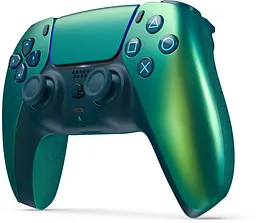 Геймпад бездротовий Sony PlayStation 5 DualSense Chrome Teal (1000050603) - мініатюра 2