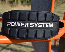 Пояс для важкої атлетики Power System PS-3230, Black/Red - M - мініатюра 4