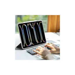 Чохол до планшета BeCover Ultra Slim Origami Transparent Apple iPad Pro 11" M4 2024 Gray (711690) - мініатюра 6