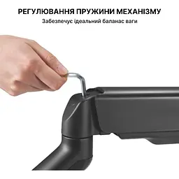 Кронштейн для монітора OfficePro MA412B - мініатюра 6