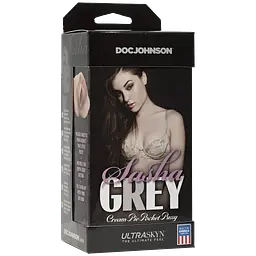 Мастурбатор-вагіна Doc Johnson Sasha Grey - Ultraskyn Cream Pie Pocket - мініатюра 2