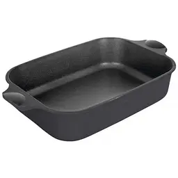 Гусятниця Ringel Zitrone Black Ростер, з кришкою 9 л (6л+3л) (RG-2108-34 BL) - мініатюра 2