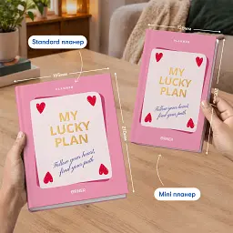Мініпланер Orner "MY LUCKY PLAN mini" рожевий - мініатюра 4