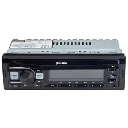 Автомагнітола PULSO RGB USB FM RCA LCD-дисплей 4х50 Вт (P110611) - мініатюра 2