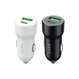 Автомобільний зарядний пристрій HAVIT HV-CC613 20W USB+USB-C HAVIT (27959-000) - мініатюра 10