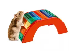 Пластиковий місток для гризунів Ferplast PA 4640 Bridge Multicolor 84640799