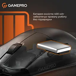 Миша GamePro Genesis Wizard Wireless/Bluetooth/USB PixArt PAW3311 Sensor Black (GM160B) - мініатюра 10