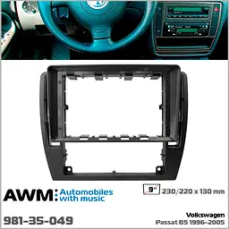 Перехідна рамка Volkswagen Passat B5 AWM 981-35-049 - мініатюра 5