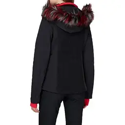 Куртка CMP Woman Jacket Zip Hood Black S (1097-30W0666-U901 38) - мініатюра 4