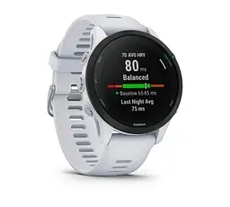 Смарт-годинник Garmin Forerunner 255 Music Whitestone (010-02641-21/31) () - мініатюра 3