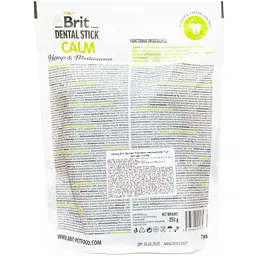 Ласощі для собак Brit Dental Stick Calm заспокійливі 7 шт. 251 г - мініатюра 2