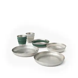 Набір посуду Sea to Summit Detour Stainless Steel One Pot Cook Set Сріблястий