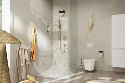 Верхній душ Hansgrohe Pulsify S 260 1jet EcoSmart brushed bronze 24141140 - мініатюра 3
