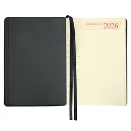 Щоденник-діловий записник А5 Leo Planner датований 2026 Case темний смарагд 368 сторінок (252660) - мініатюра 4
