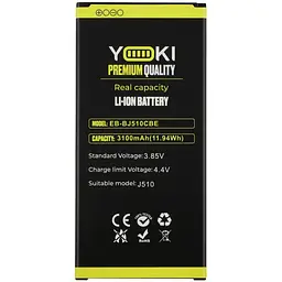 Акумулятор високої ємкості Yoki EB-BJ510CBE для Samsung J510H Galaxy J510 2016