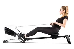 Гребний тренажер Hop-Sport HS-060R Cross білий  - мініатюра 12